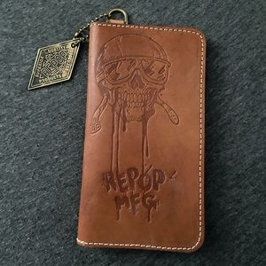 Repop Mfg Leather Wallet